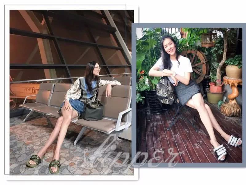 时髦夏天拖鞋,夏天穿着超级美超级好看的拖鞋