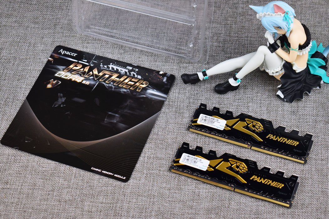 来自AFR颗粒的小惊喜，宇瞻黑豹DDR436008Gx2内存套条开箱试玩