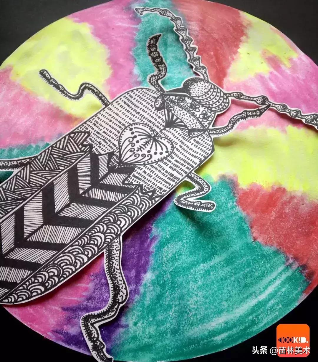 油画棒流星教程简单,油画棒星空鹿教程