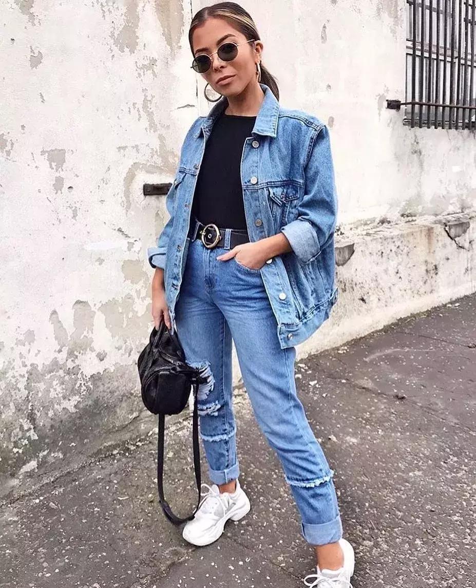 什么牛仔裤卷边好看还好穿,男士百搭休闲修身裤卷边裤夏款