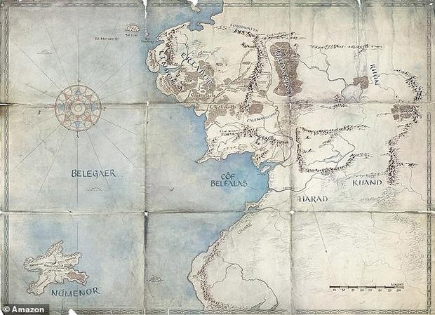 指环王第一季8集解说,亚马逊指环王剧集地图