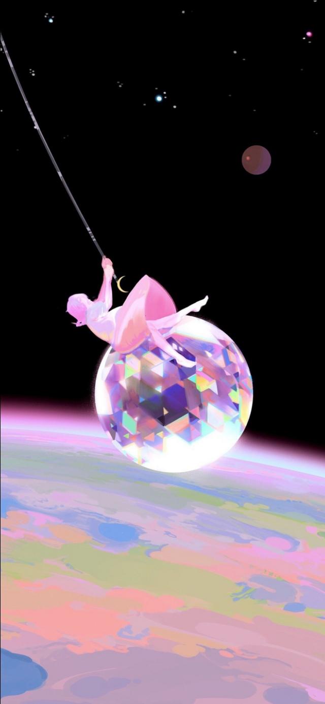 适用于三星挖孔屏的壁纸,适合华为药丸挖孔屏的壁纸