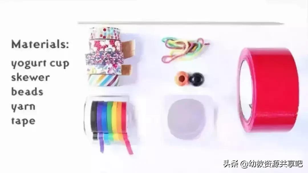 不花一分钱给小孩做玩具,儿童益智玩具网红玩具3-6岁手工