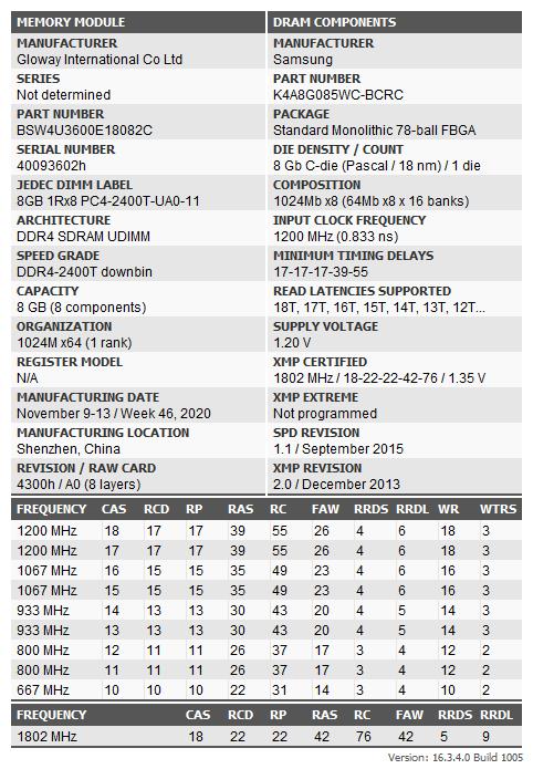 光威gloway内存条能超频吗,光威3600hz内存能超到多少