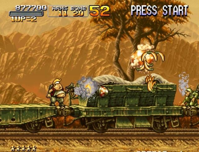 街机合金弹头boss大全,合金弹头2双人同屏恐怖彩蛋