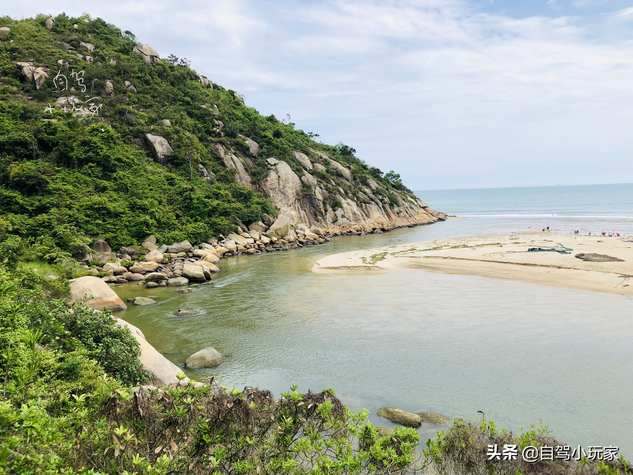 惠州最美礁石海滩,惠州最干净的沙滩推荐