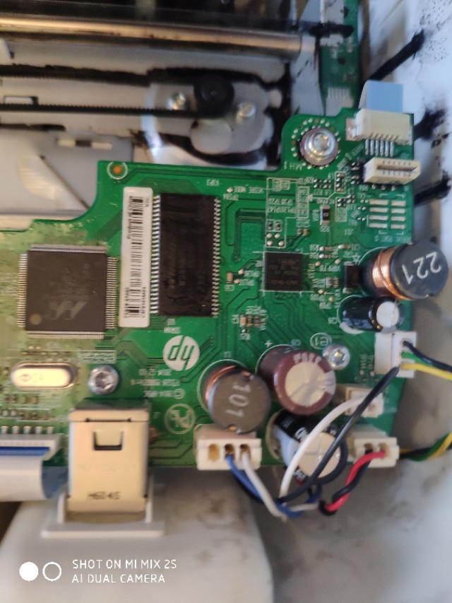 hp2132彩色打印不清晰,hp2132打印机如何修理