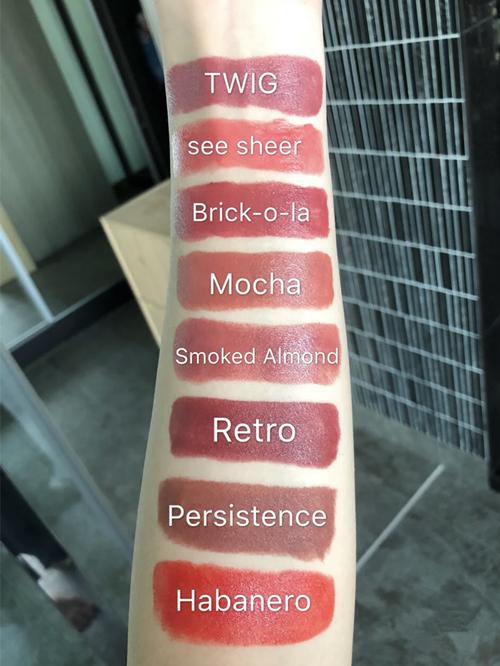 mac热门口红色号推荐,mac热门口红316素颜