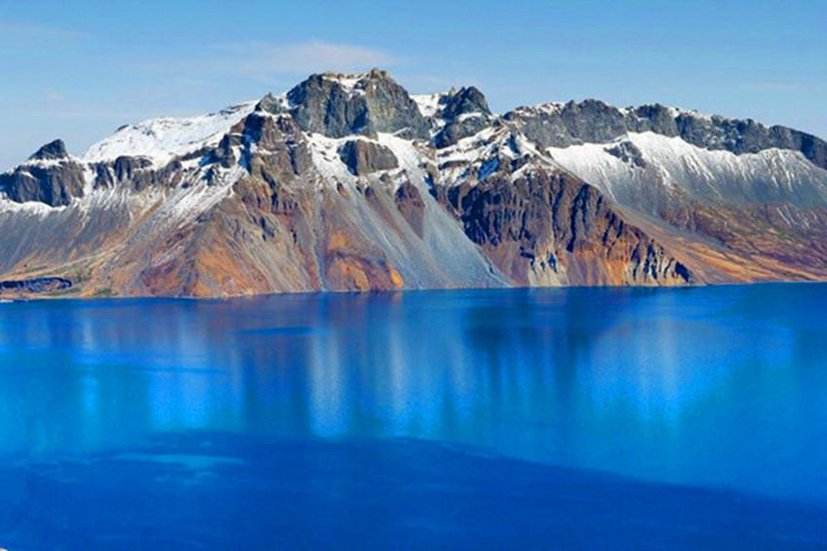 冰沟河天池瀑布,古风瀑布