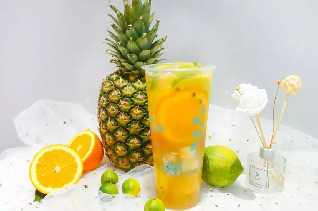 拥有台式小清新的茶饮咖啡结合所,很多人都点这杯……