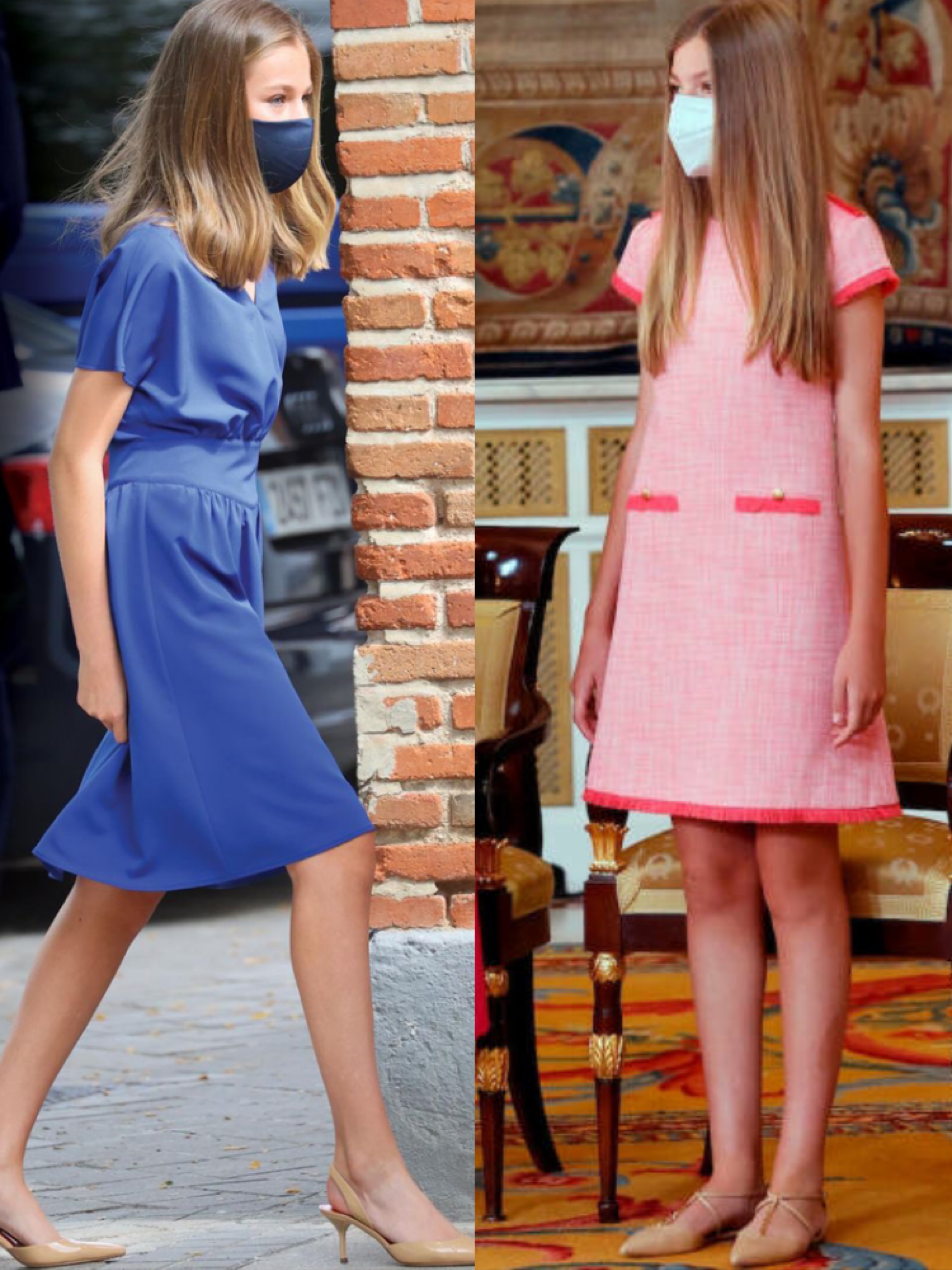 这是想开了？穿惯了Zara的莱后穿万元菲拉格慕红裙，也太美了吧