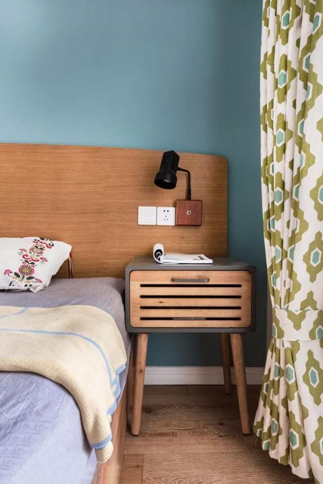 60㎡北欧风两居室，小吧台当电视背景墙，这设计真是靓