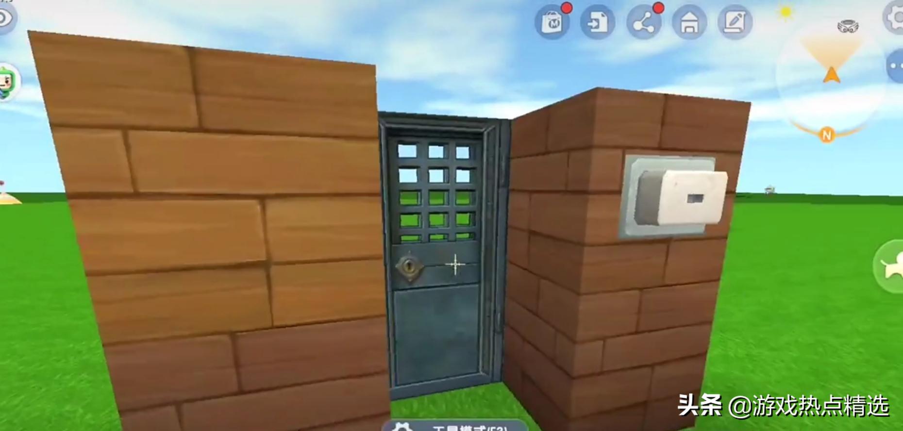 迷你世界该怎么做一个感应自动门,怎样在迷你世界制作自动感应门