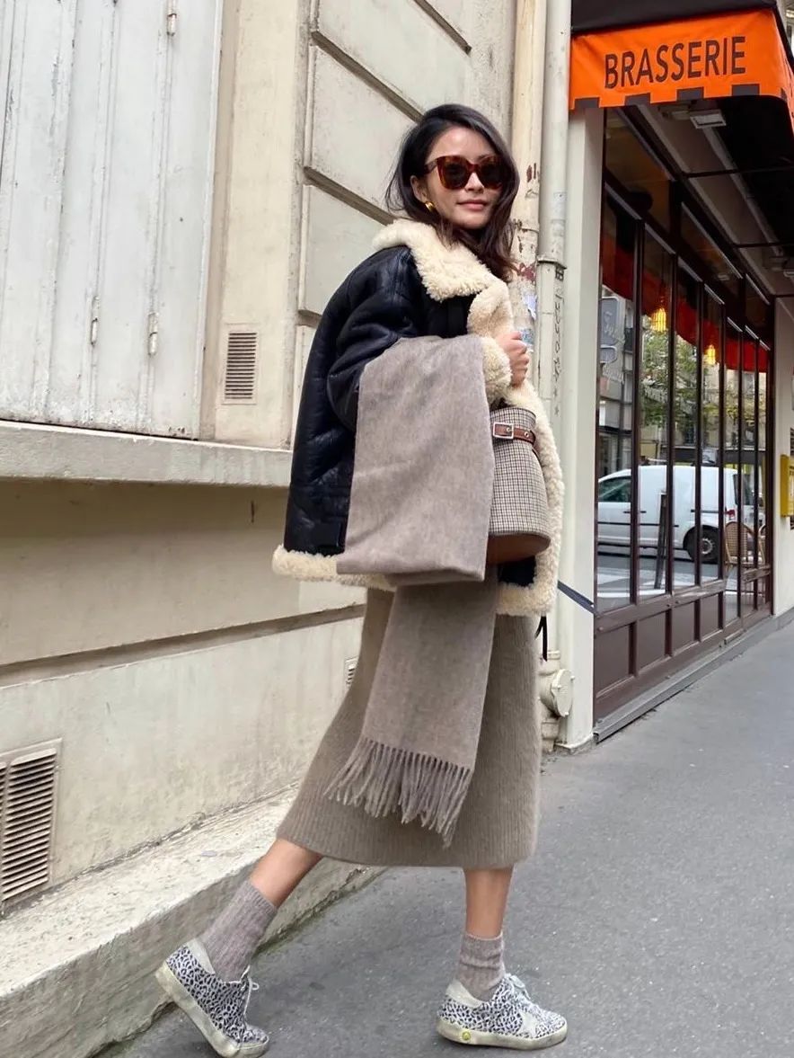 秋冬不露脚踝穿法火了,今年冬天流行九分裤露脚踝穿法