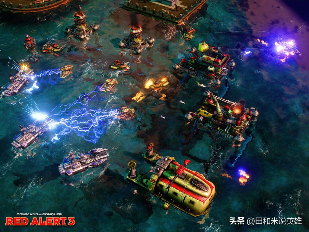 红色警戒3命令与征服各个版本,红警3命令与征服简介