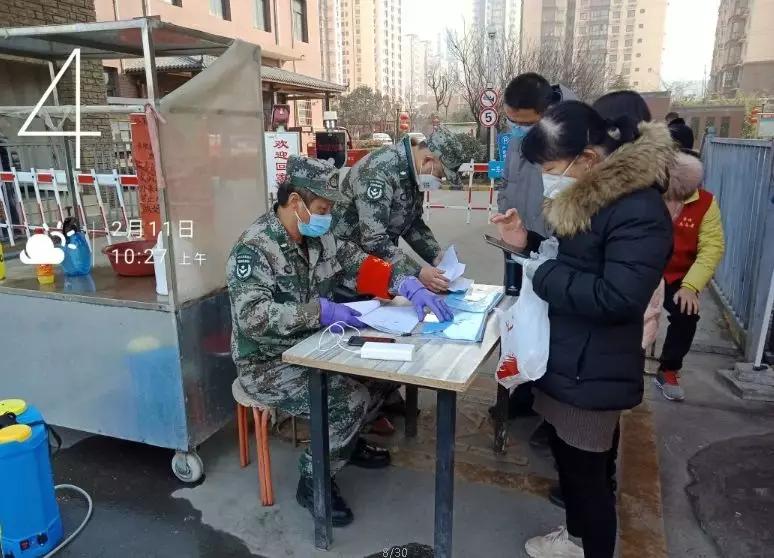 在战“疫”中迎接大考，陕西省军区官兵不辱使命