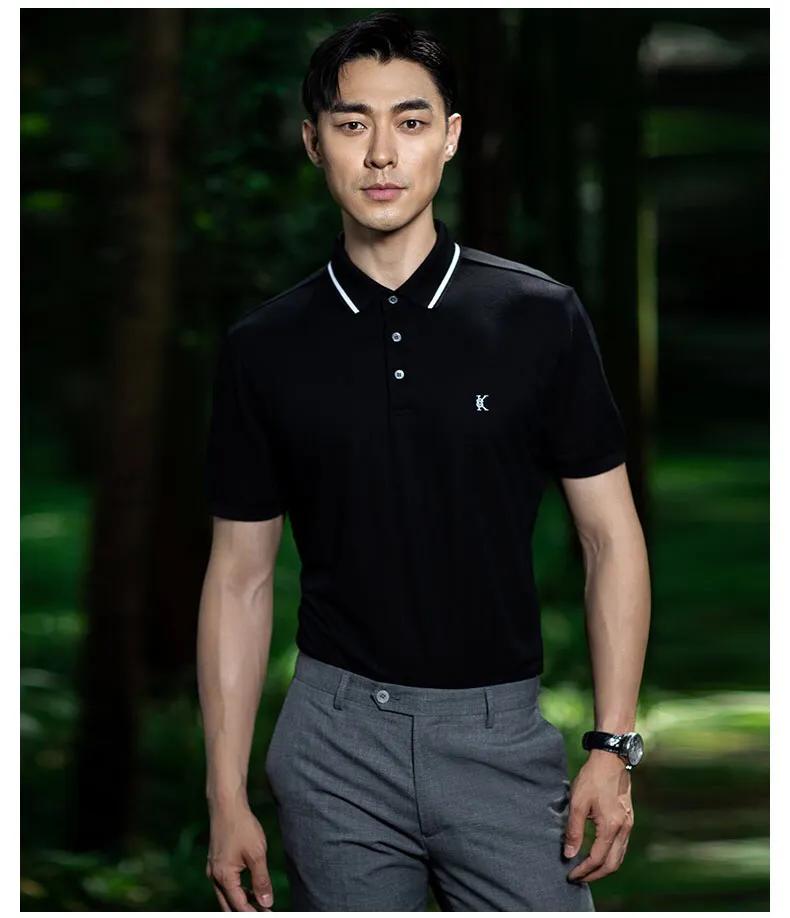 夏季polo衫型男,男装polo衫搭配夏季大牌