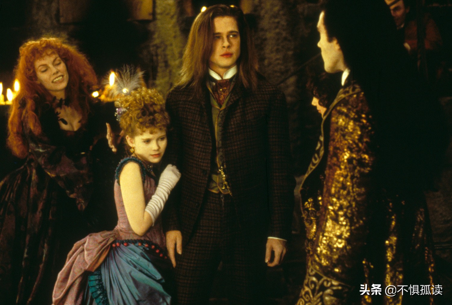 夜访吸血鬼首映式布拉德皮特,夜访吸血鬼皮特和克鲁斯