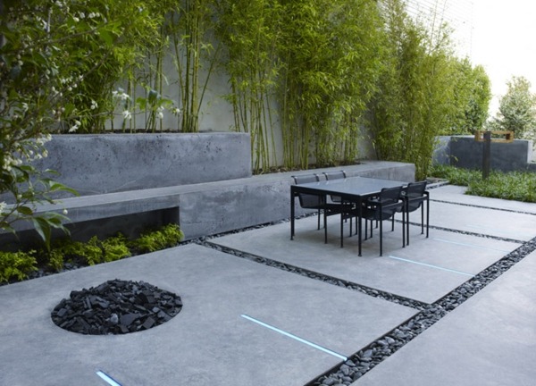 别墅花园铺贴石板效果图,别墅大理石地面怎么铺