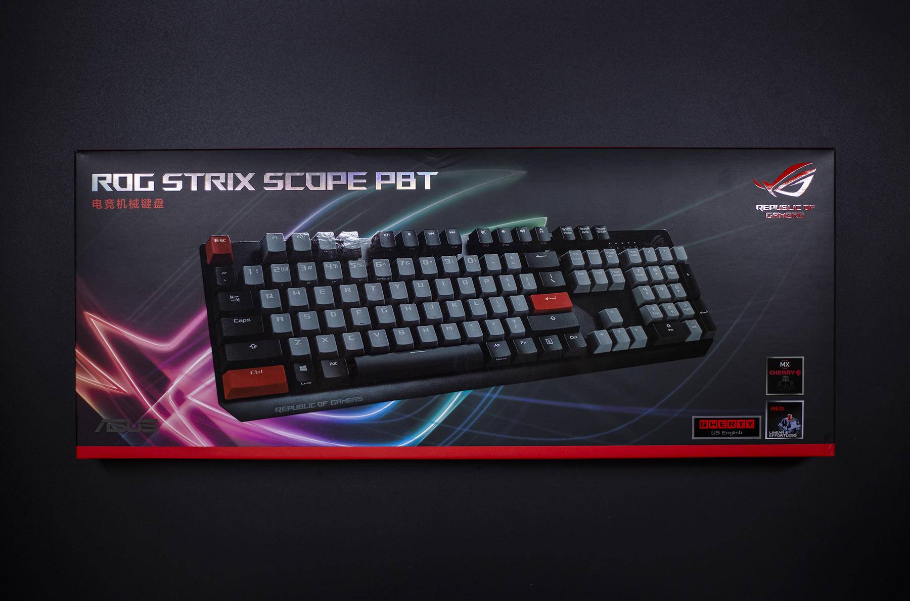 华硕rog游侠是什么材质的键帽,华硕键盘rog游侠讲解