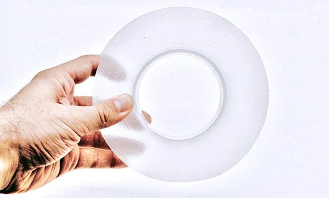 黑科技魔力胶带!反复粘贴不留痕,水洗后又恢复如初