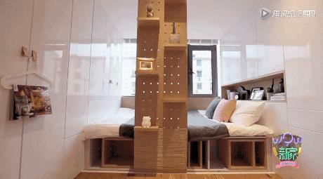 女生独居温馨小窝复式28平,日式28平温馨小窝改造