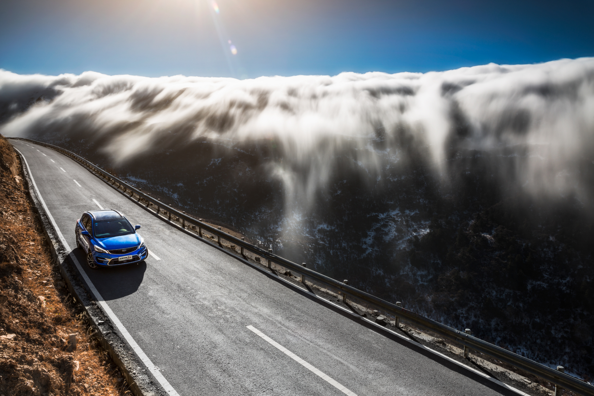 川西最容易看雪山的观景台,川西美景在路上视频