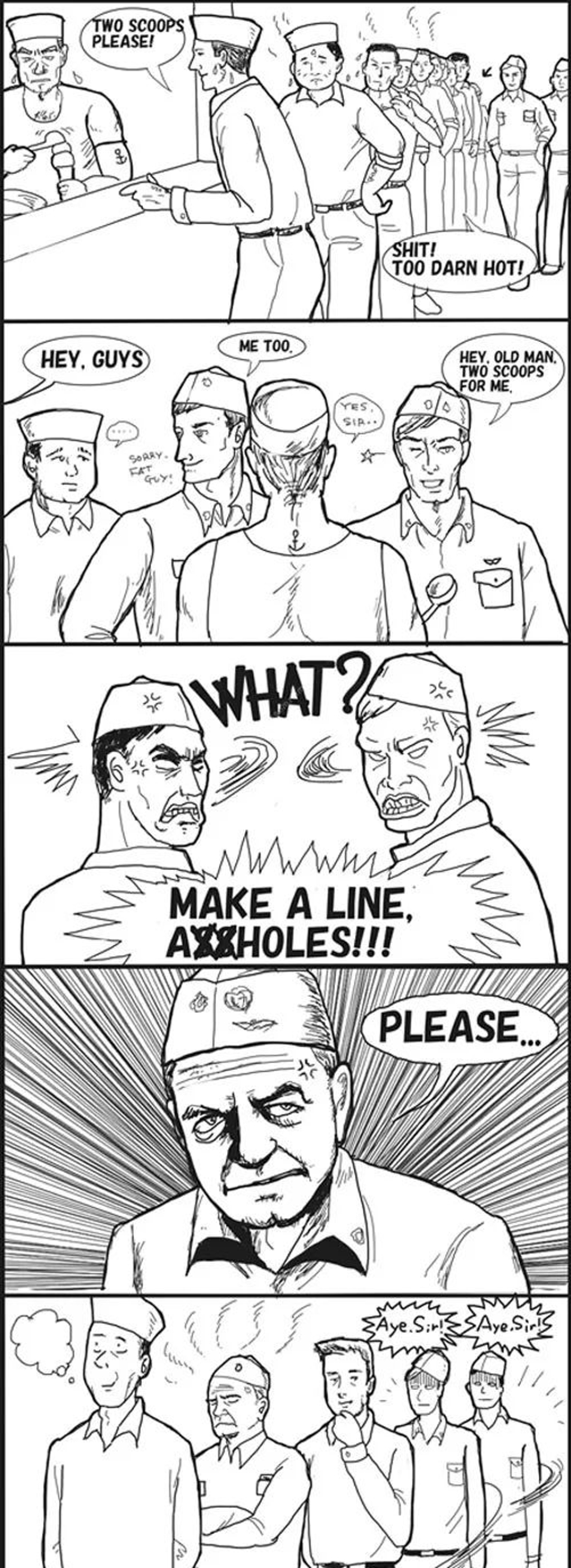 对于二战的美国大兵，什么才是他们最想要的？冰激凌就是他们的爱