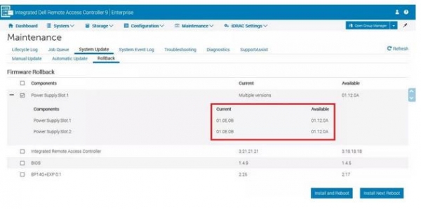 工程师笔记｜戴尔易安信服务器电源固件管理教程