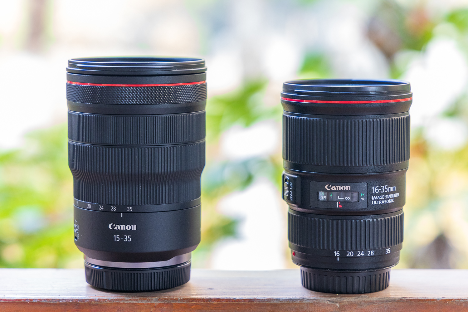 佳能无反相机全画幅,佳能rf14-35与15-35横向对比测评