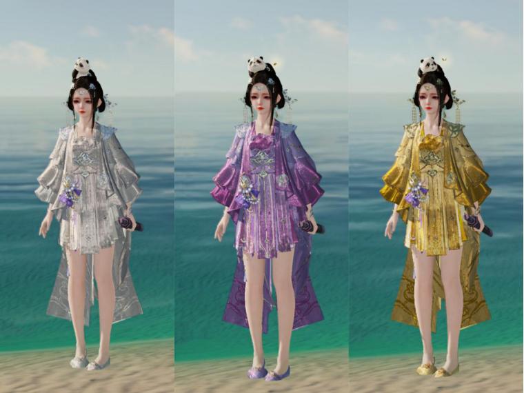 天刀2022新年时装染色,天刀最新染色系统运用详解