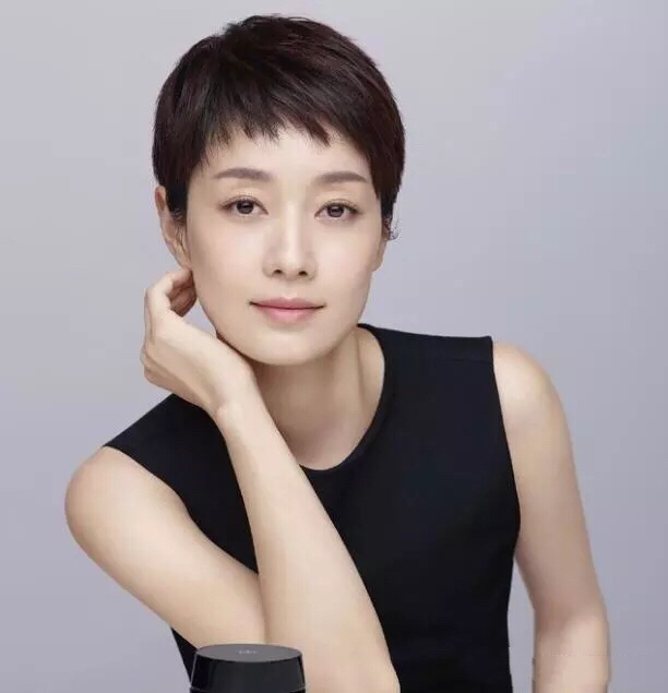 圆脸适合的短发发型孙俪,方脸适合的发型短发孙俪