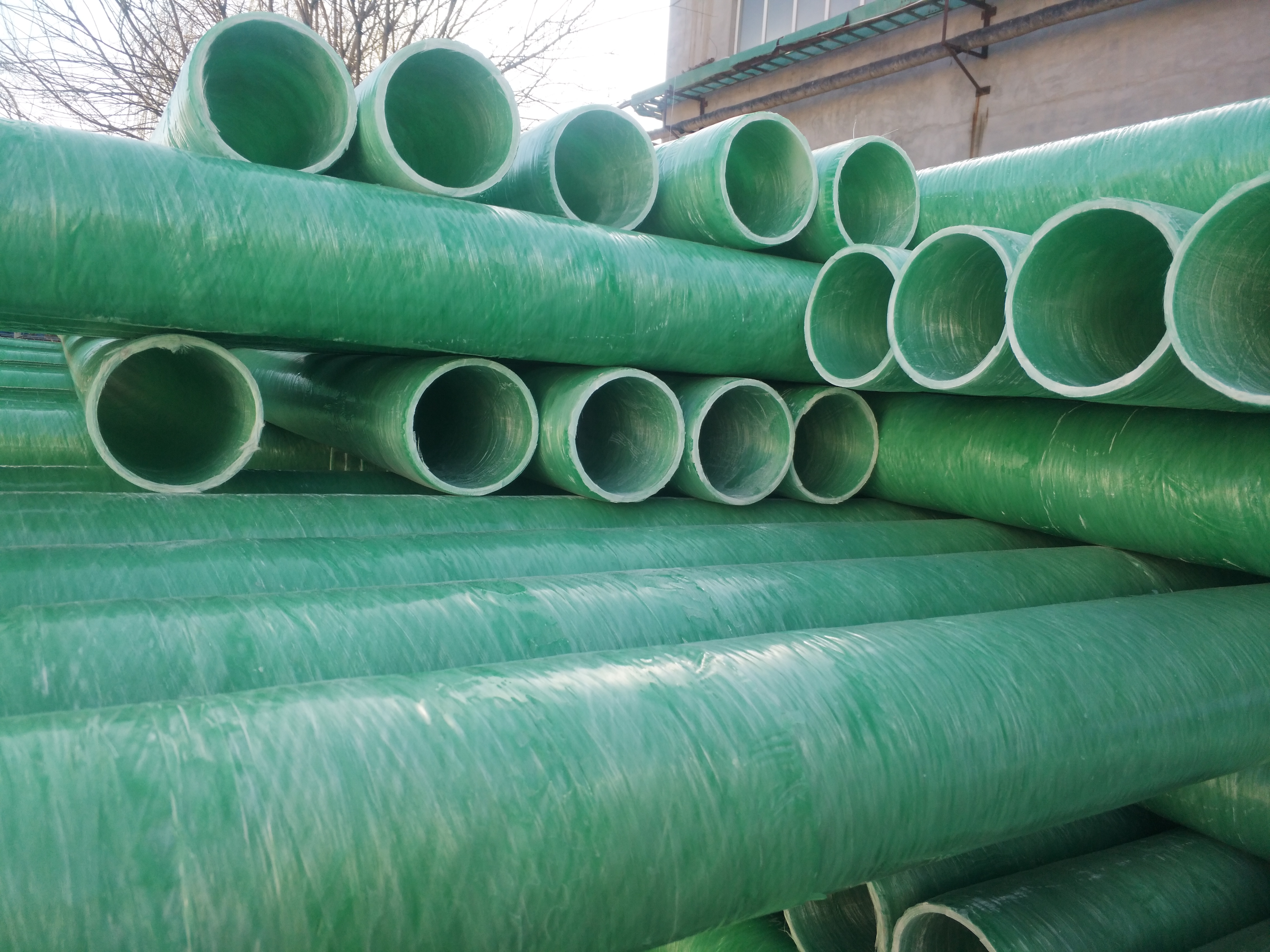 玻璃夹砂钢管厂家,玻璃管道厂家联系方式