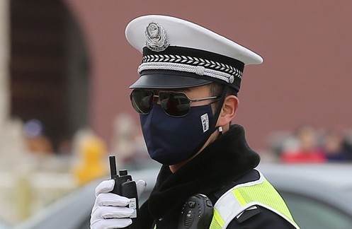 污染区口罩,绿色环保主题口罩