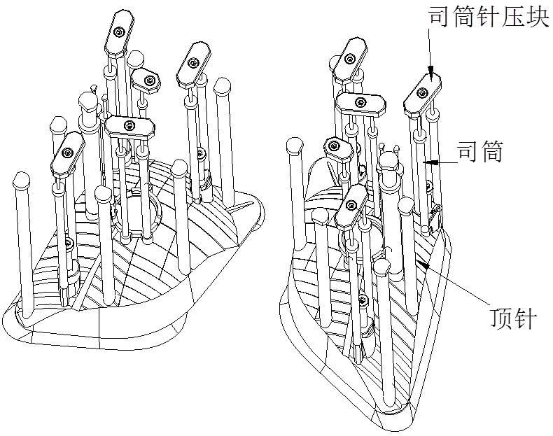 车灯前照灯反射镜模具,汽车前灯底壳模具及试模后效果