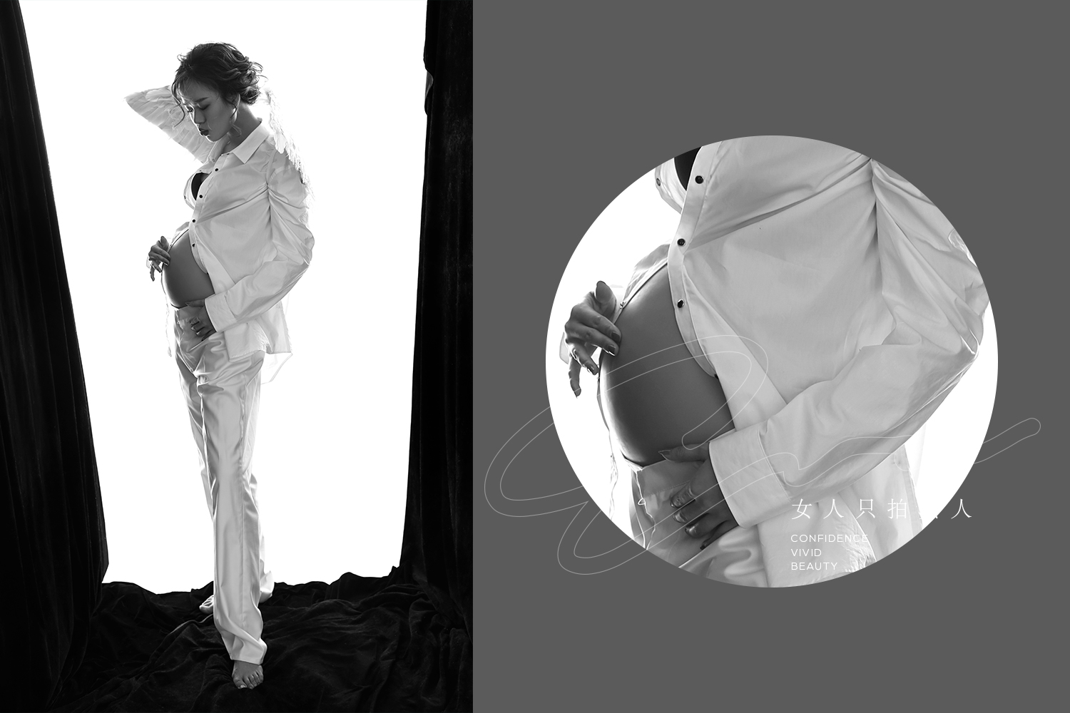 她说：生完孩子老了10岁，头发只有之前的一半……