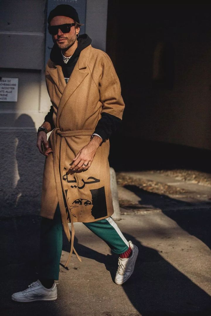 冬季男装搭配男工装裤,男生冬季裤子怎么穿暖和又好看