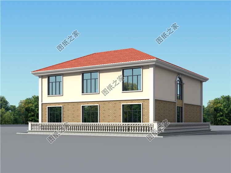 农村自建房七字地形怎么设计,7字型宅基地自建房设计图