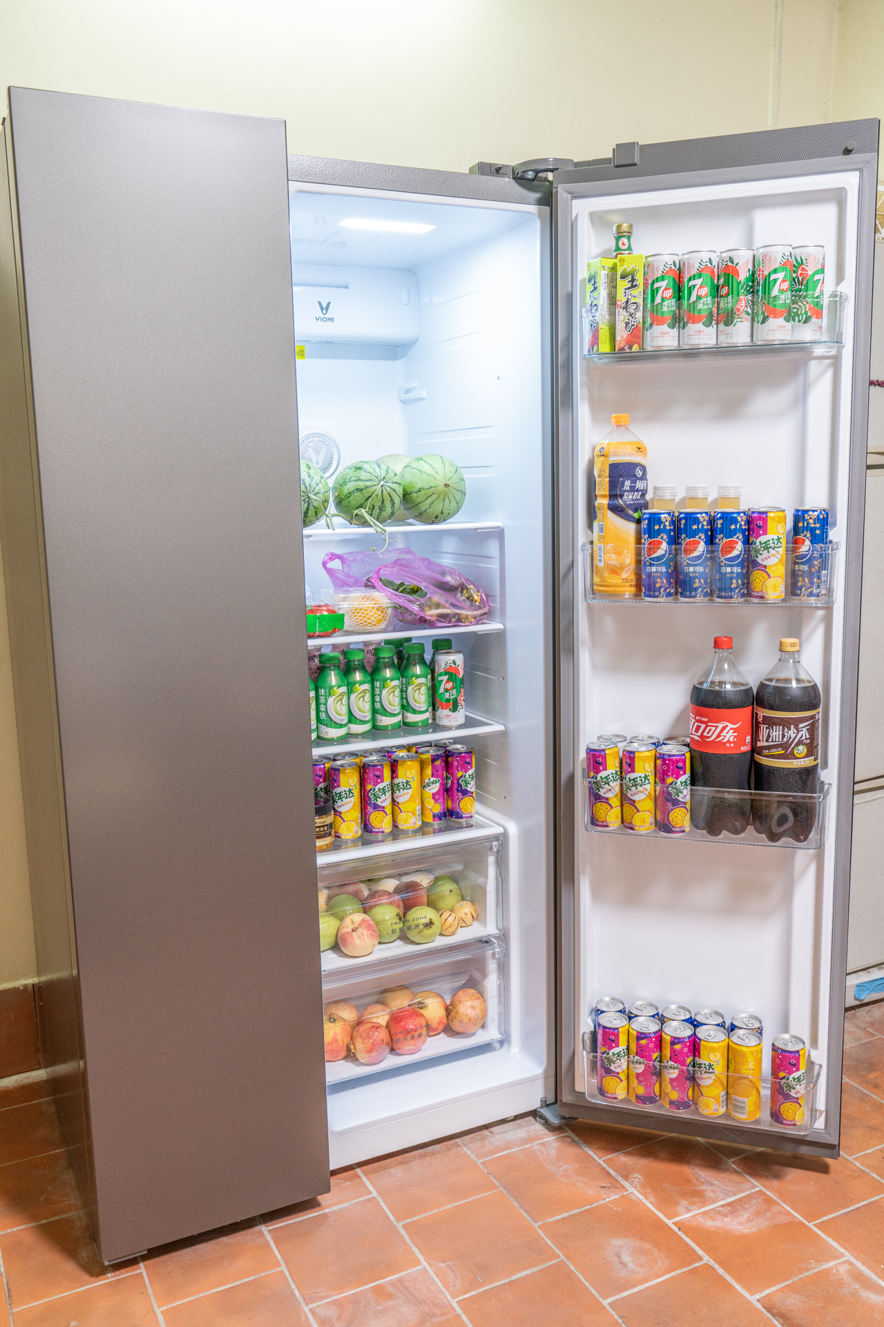 云米一级能效双变频冰箱,云米对开门冰箱598评测