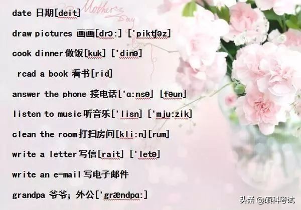 小学六年级单词音标复习,小学1-6年级必考词语