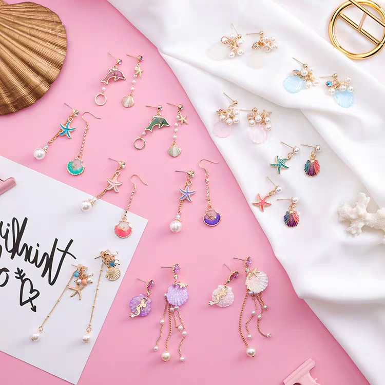 日韩系耳钉,日韩系耳环天然珍珠