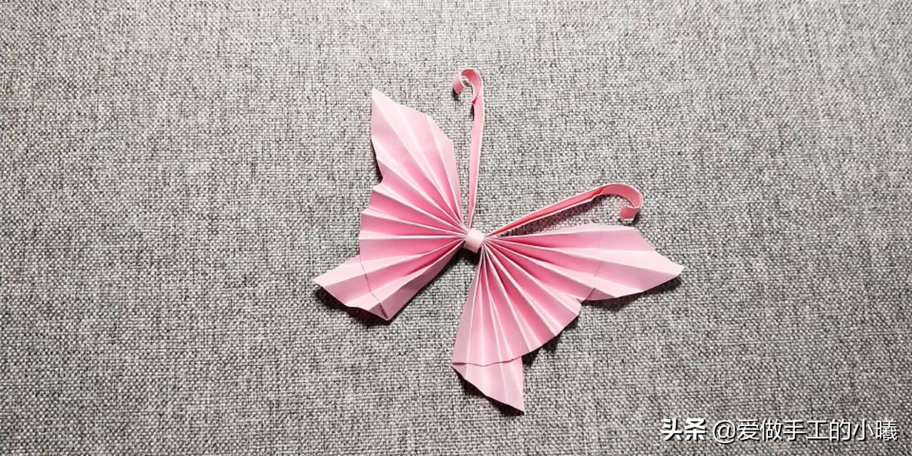 精美的小蝴蝶折纸教程送给你,折纸小蝴蝶简单又漂亮慢动作