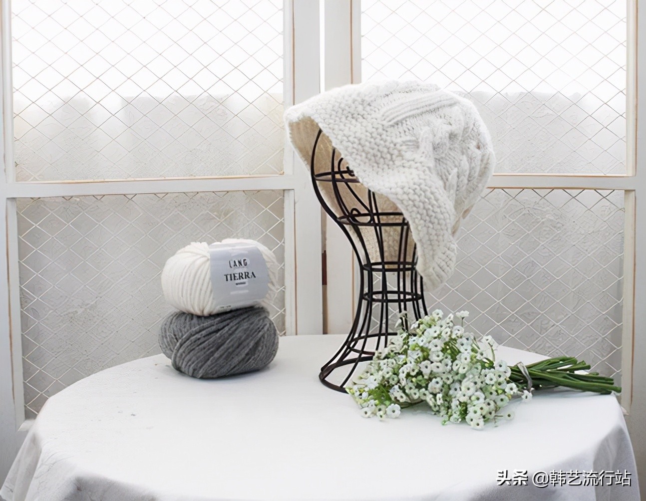 时尚韩版夏凉帽100款的编织教程,今年流行的几款编织帽