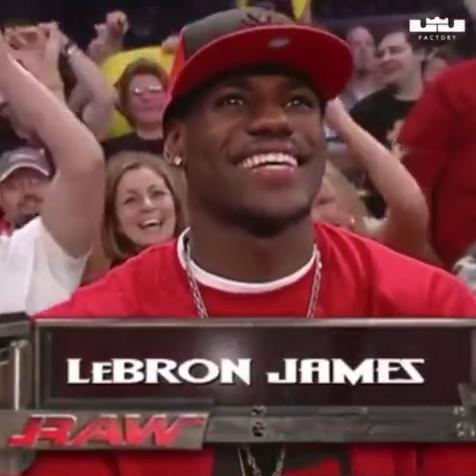 勒布朗詹姆斯nba2k18,詹姆斯wwe合影