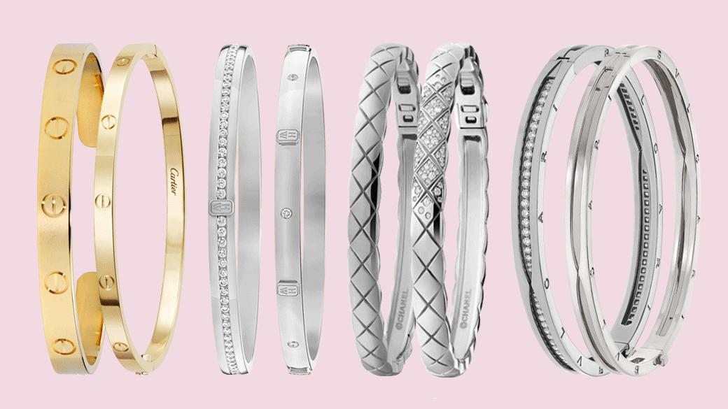 2021最流行情侣纯银手镯,1万最具性价比的手镯