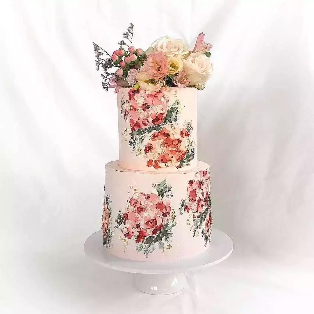 蛋糕好看复古可爱做法,艺术蛋糕创意制作视频