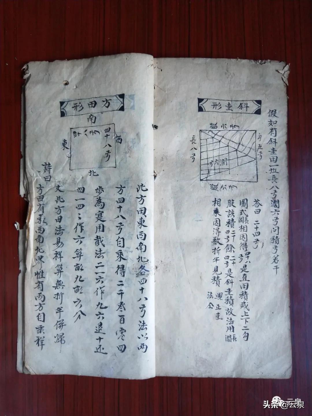 古代人是如何丈量土地计算房地产面积的?明清珠算与鱼鳞图册联想