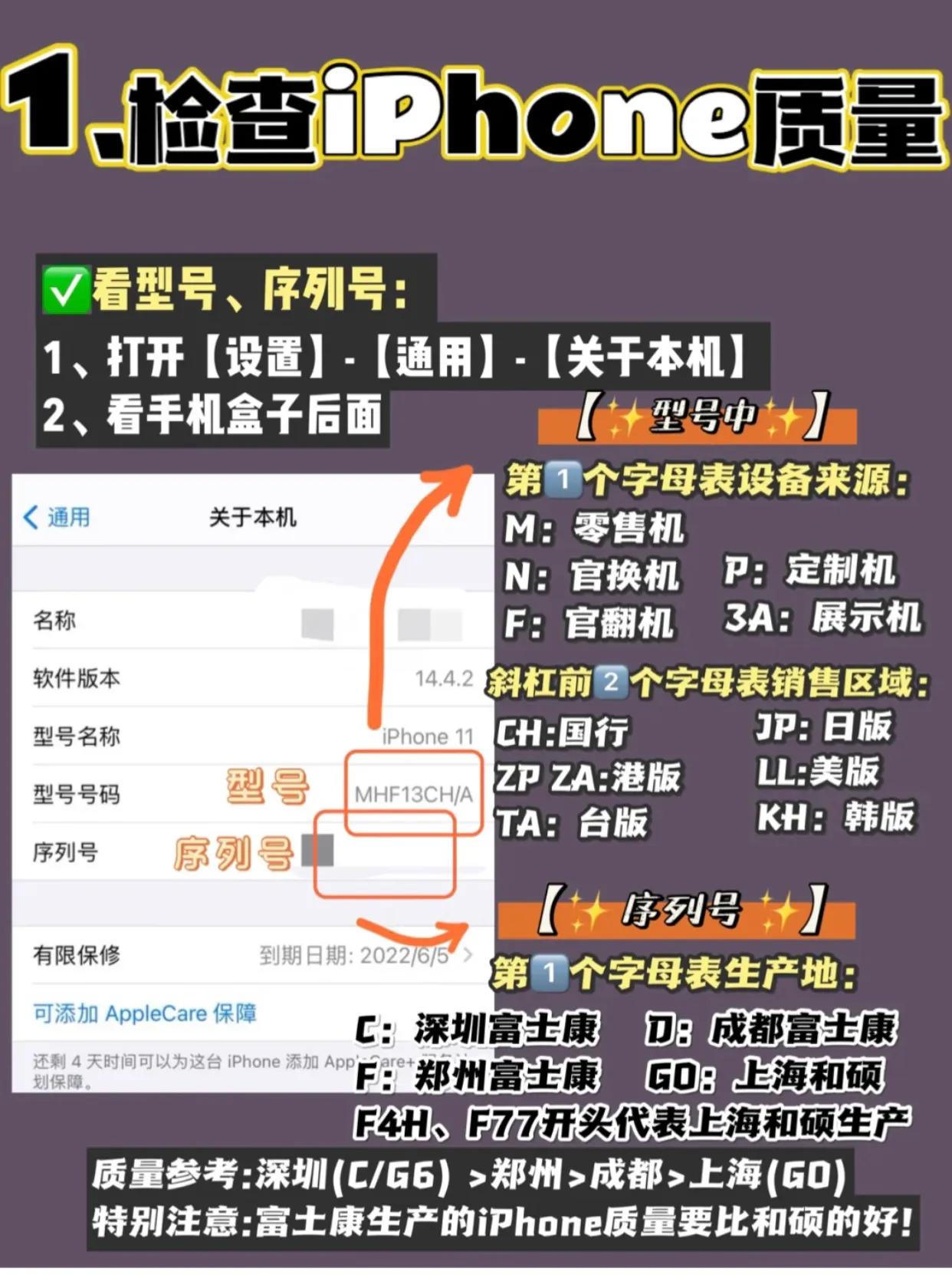 前必看！手把手教你iPhone验机@检查手机各功能的品质