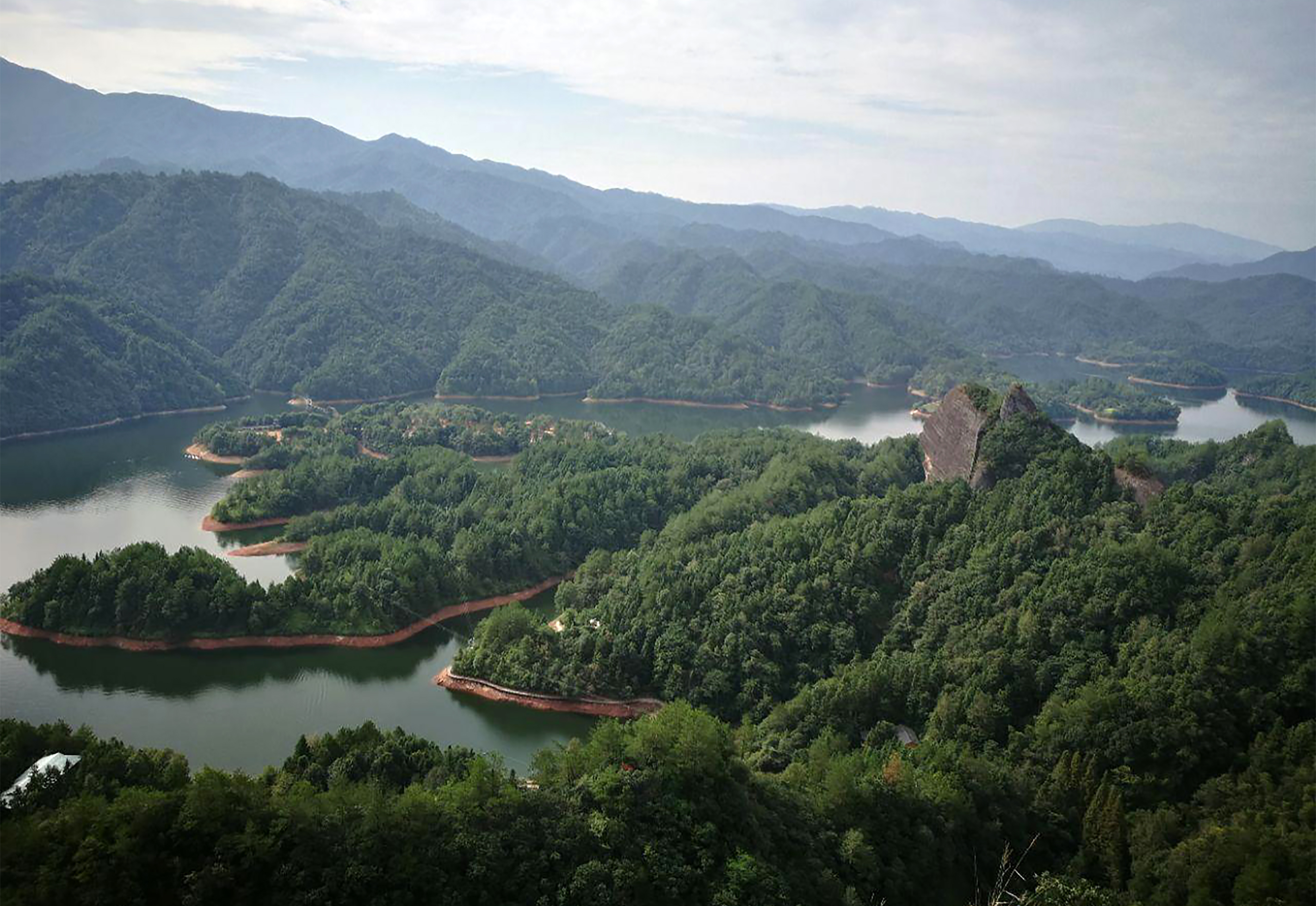 铜鼓第一峰,江西宜春铜鼓天柱峰