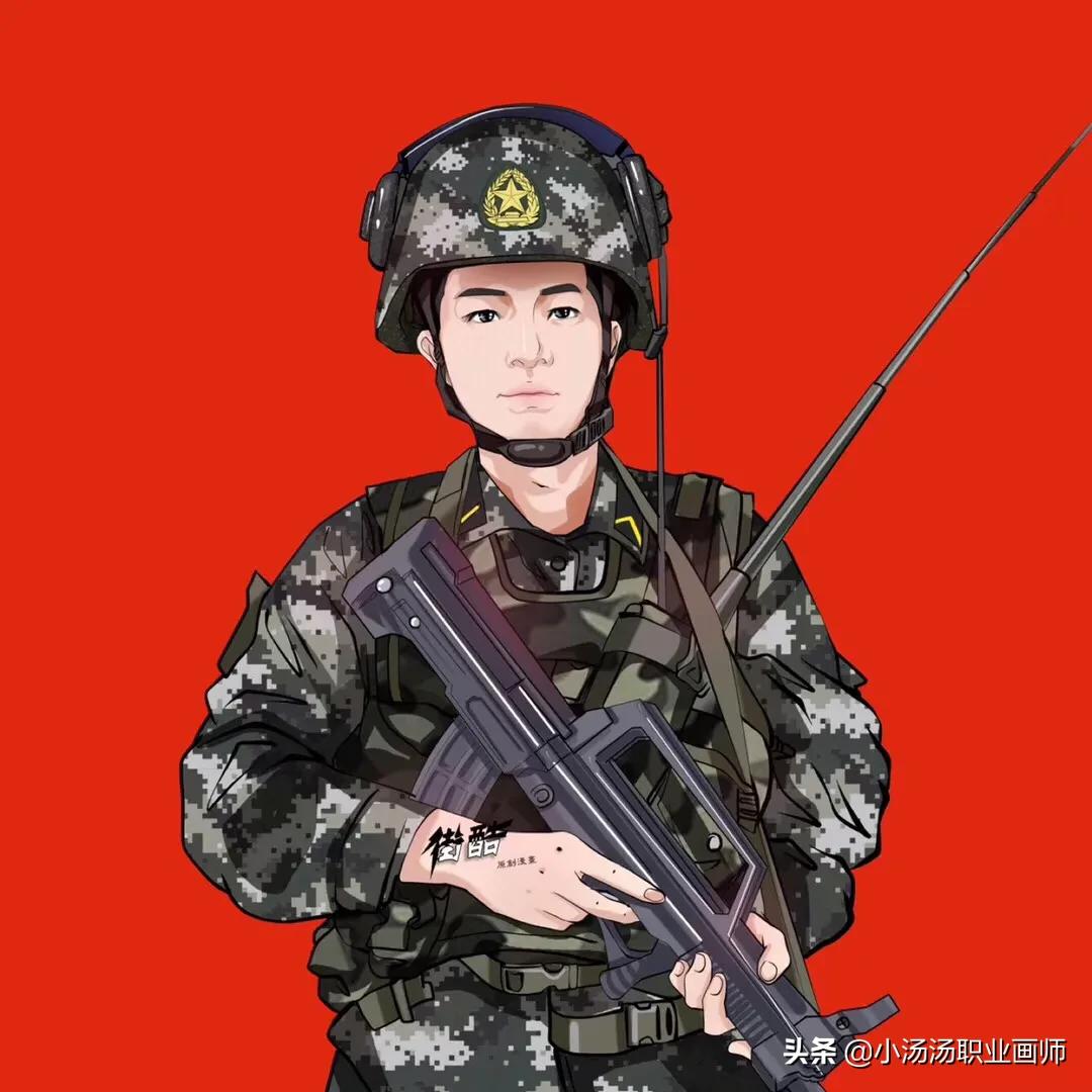 适合军人的微信头像图片,军人微信头像霸气冷酷